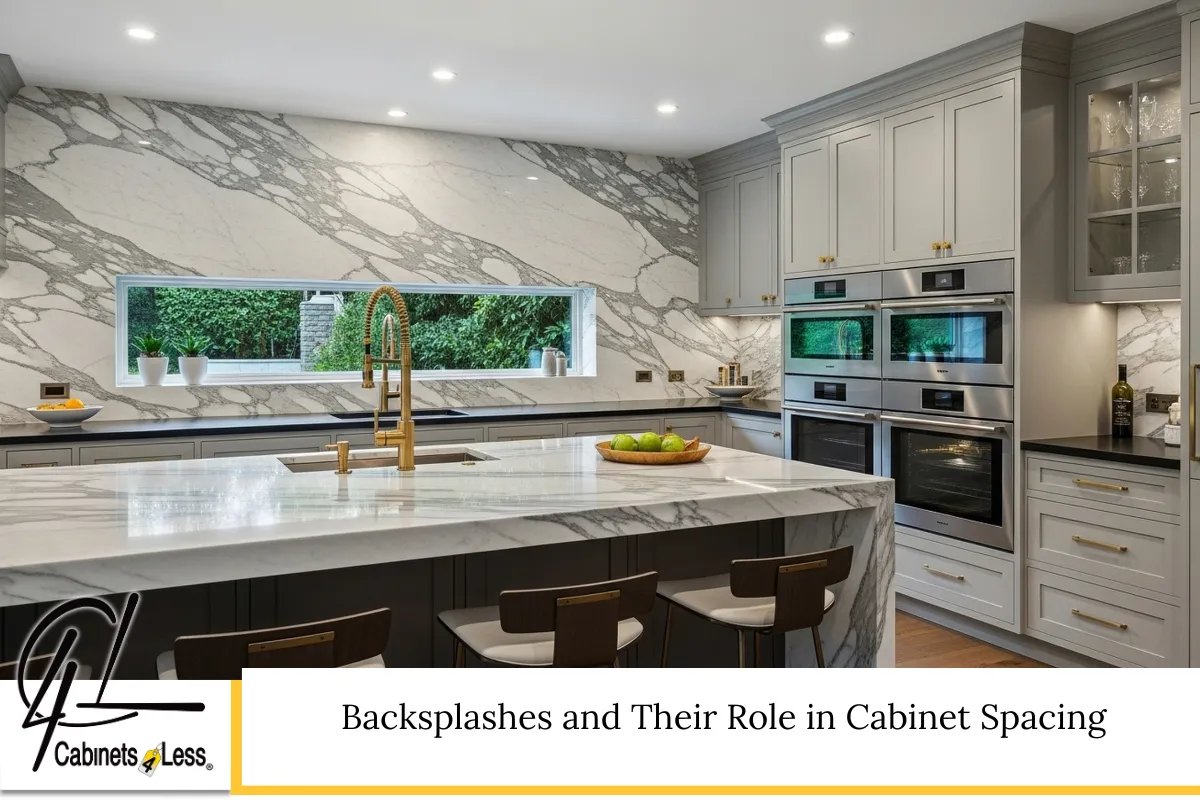 Backsplashes and Their Role in Cabinet Spacing