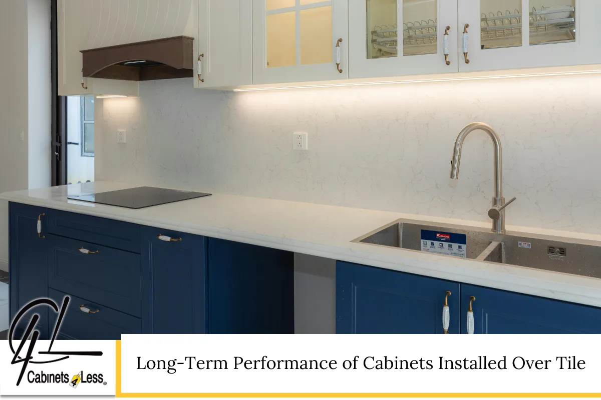 Long-Term Performance of Cabinets Installed Over Tile