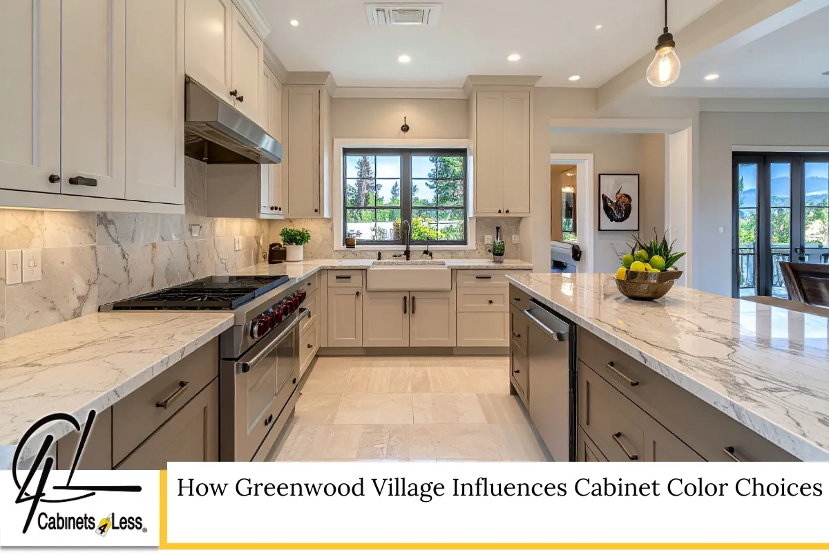 How Greenwood Village Influences Cabinet Color Choices